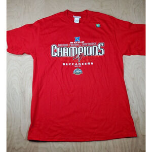 NFL Tampa Bay Buccaneers T-Shirt Mens Size Large 2002 NFC Champions
